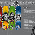 Kryptonics 2010 komplett gördeszkák Logo széria