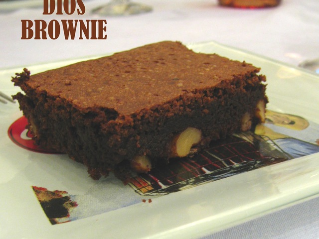 Diós brownie