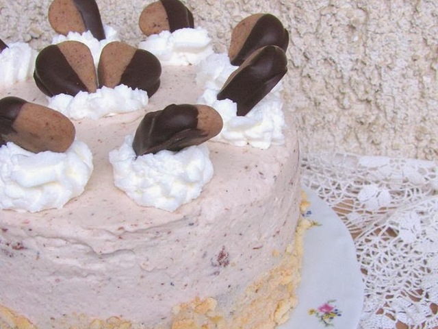 Tejszínes gesztenyetorta