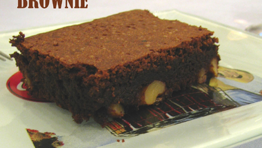 Diós brownie