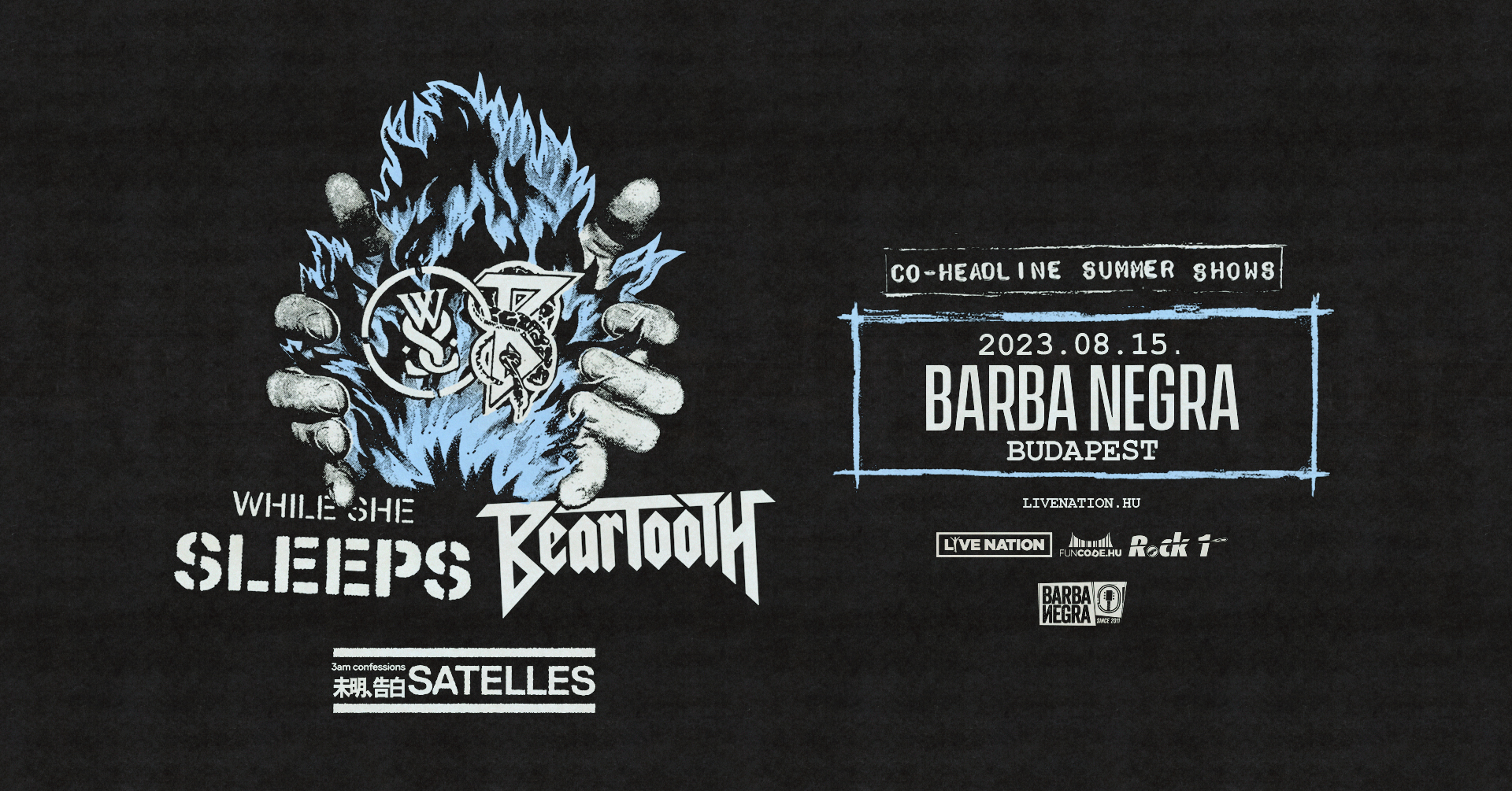 Beartooth és While She Sleeps a Barba Negrában