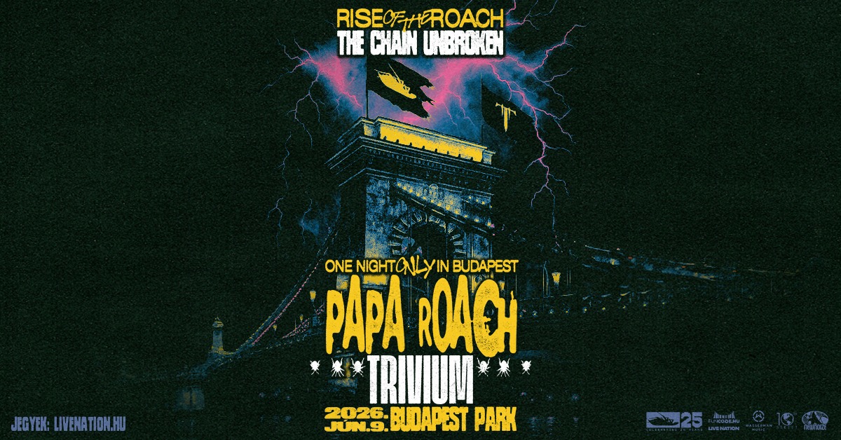 Papa Roach és Trivium a Parkban: a tökéletes nyári este alapkellékei
