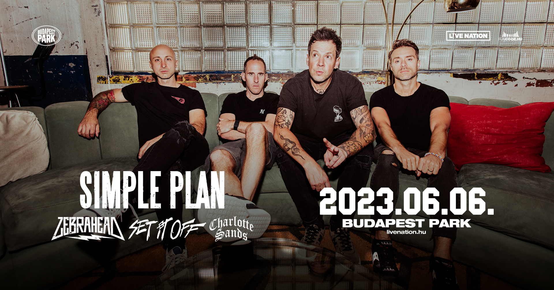 Ezúttal a Parkba jön a Simple Plan