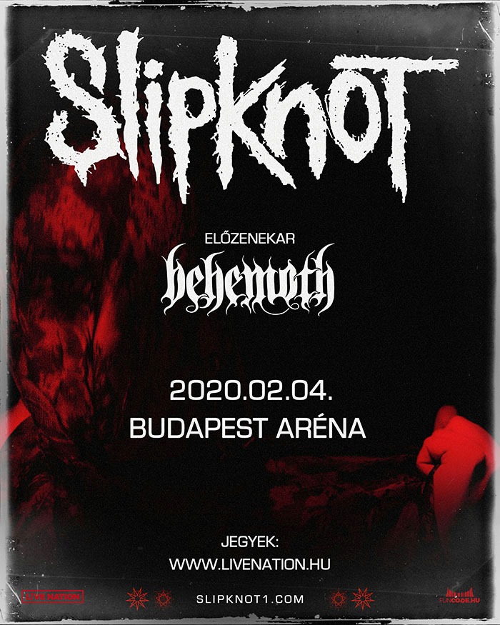 Február 4-én Slipknot az Arénában!