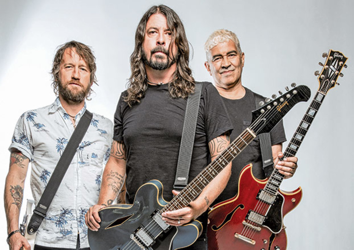 13. Dave Grohl, Chris Shiflett, Pat Smear (Foo Fighters)