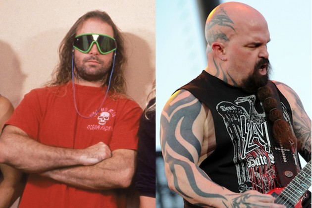 6. Kerry King, a Slayer kőkemény gitárosa jelentős változáson ment keresztül az elmúlt évtizedekben, nulla haj, de ékes szakál, kidolgozott izmok, és persze a szinte kötelező tetoválások. Könnyen lehet, hogy King ma már nem venne fel olyan napszemüveget, mint amelyben a 80-as években flangált.