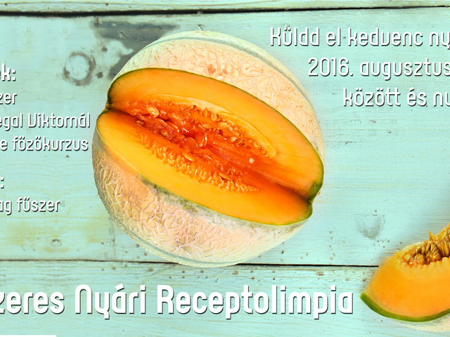 Fűszeres Nyári Receptolimpia