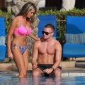 Tom Cleverley és barátnője Dubaiban