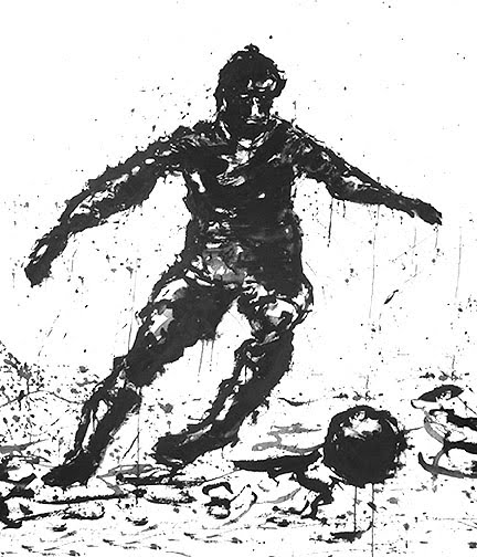 soccer football art John Robertson Sports artist.jpg