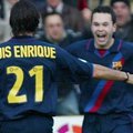 Iniesta és Luis Enrique gólöröme... csak éppen 2004-ben