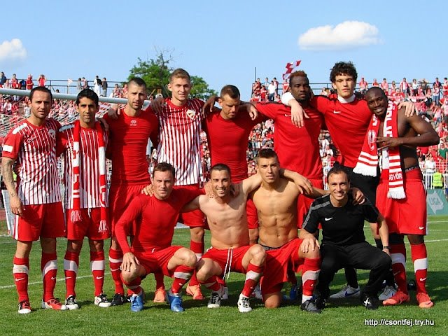 Az utolsó fotók Rakaczki Bencéről a futballpályán.