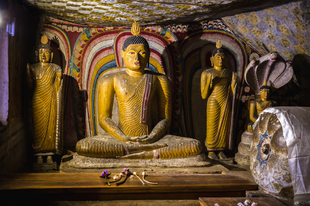 Dambulla sziklatemplomai: buddhista zarándokhely Sri Lankán