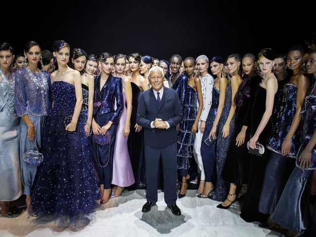 Giorgio Armani csillogó eleganciája