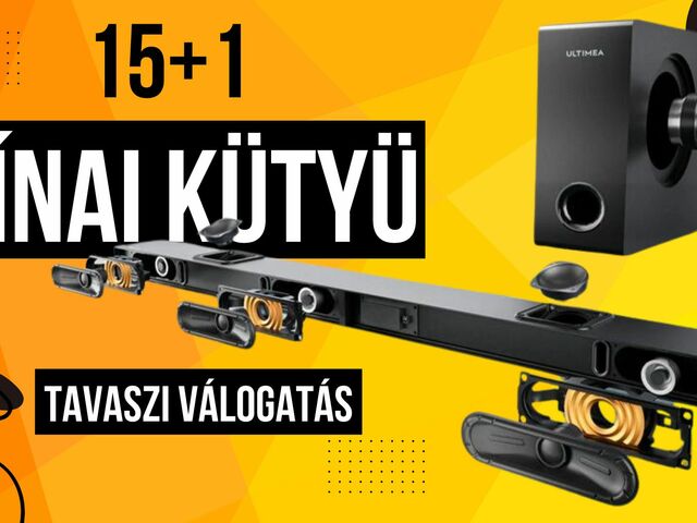 A hét 15+1 legjobb kínai kütyüje