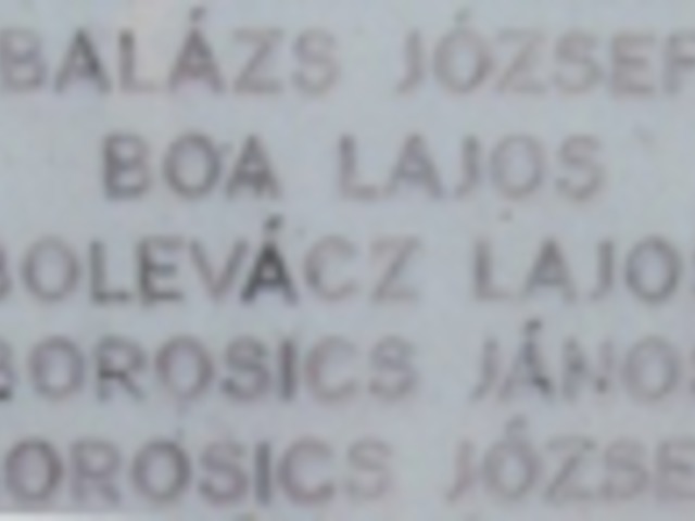 Balázs József (1911. - 1944.)