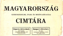 Gamás iparosai és kereskedői 1924.
