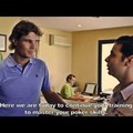 Rafael Nadal sérülése alatt recepciósnak állt