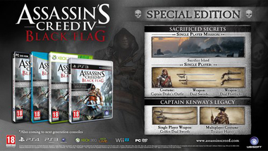 Assassin's Creed 4: a gyűjtői kiadások