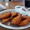 Picarones - édesburgonyás-tökös fánk