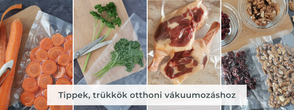 Tippek, trükkök otthoni vákuumozáshoz