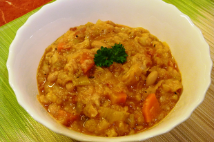 Ribollita - toszkán kenyérleves