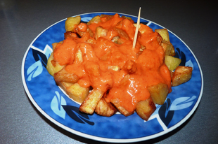 Patatas bravas - a bátrak krumplija