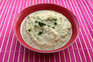 Egyiptomi tahini saláta