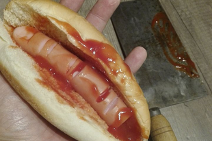Levágott ujj hot dog