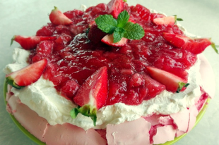 A legjobb dolog ami az eperrel történhet: epres pavlova torta