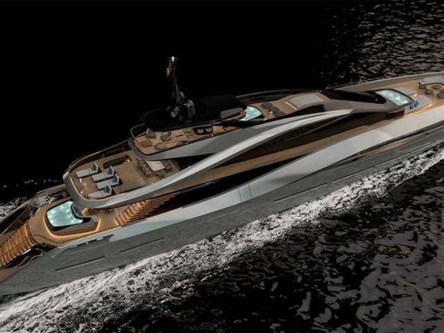 Szuperjachtot épít a Pininfarina