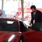 Ferrarit tesztelt Keanu Reeves