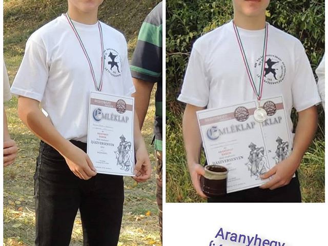 Gratulálunk Farkas Ferenc Szabolcs 9.a osztályos tanulónak, az AJRG Media Team egyik állandó fotósának! @frks.feri #ajrg #íjászat #verseny #gimis #harmadik