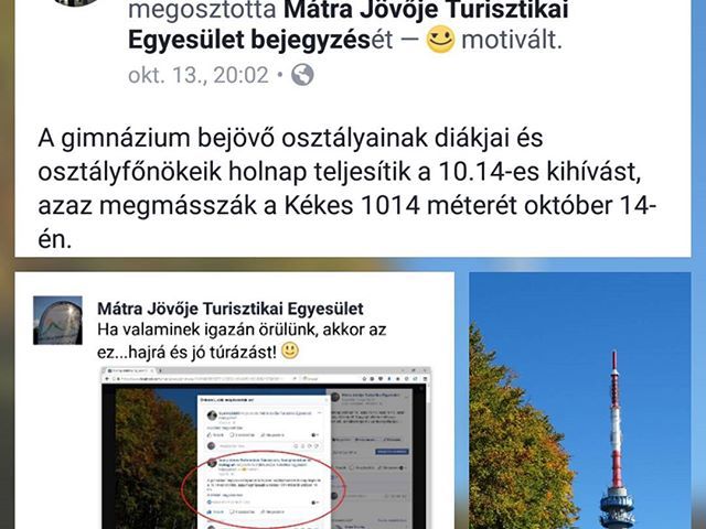Hajrá Arany Gimi! 10.14-es kihívásra fel! #ajrg #gimiblog #kékes #mátra #túra #csúcstúra #kirándulás #október
