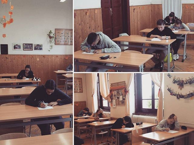 Ma délután helyesírási versenyt rendezett a Humán munkaközösség 10 diák részvételével. Eredményhirdetés hamarosan! #ajrg #gimiblog #helyesírás #