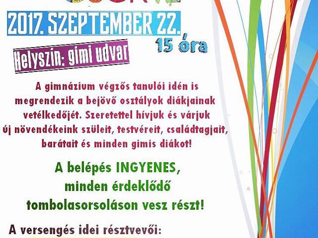 Pénteken Csömöte Csörte! Gyertek minél többen, hiszen a rendezők értékes ajándékcsomagokat sorsolnak ki a nézők között! #ajrg #gimiblog #csömötecsörte #tombola #nyernijó #játékok #fejtörők #kihívások