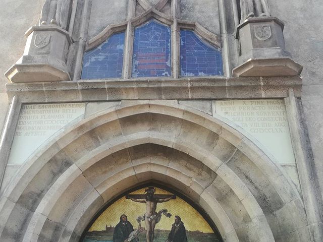 Wittenbergi vártemplom részlete a Reformáció 500 Emlékünnepén az aréna előtt #ajrg #gimiblog #budapest #reformáció #ref500 #luther #wittenberg