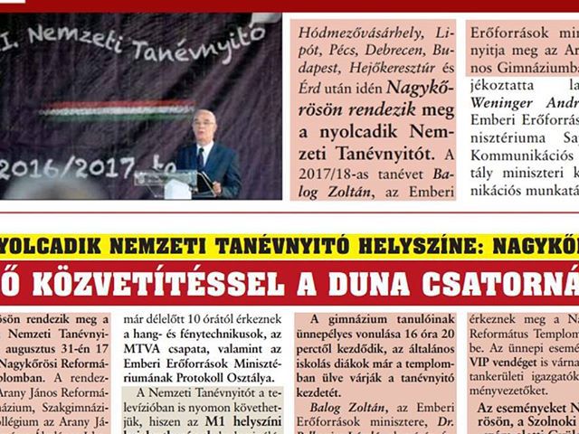 10 nap múlva NEMZETI TANÉVNYITÓ! #ajrg #gimiblog #nagykoros #tanévnyitó #10napmég