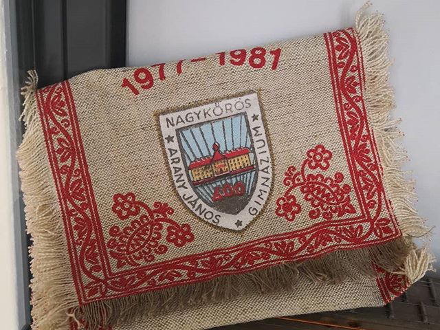 Ballagási tarisznya 1981-ből #ajrg #gimi #gimnázium #tarisznya #múzeum #nagykőrös