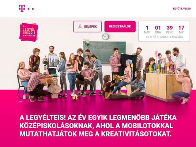 Mi beneveztünk. Ugye drukkoltok Nekünk? #telekom #legyelteis #legyélteis #legyelteis2018 #ajrgmediateam