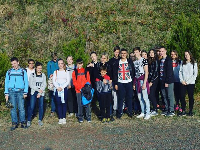 A 9.b osztály az Oxygen Adrenalin Parkban a tegnapi Mátra túrán #ajrg #gimiblog #9b #túra #mátra