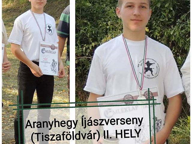 Gratulálunk Farkas Ferenc Szabolcs 9.a osztályos tanulónak, az AJRG Media Team egyik állandó fotósának! @frks.feri #ajrg #íjászat #verseny #gimis #második