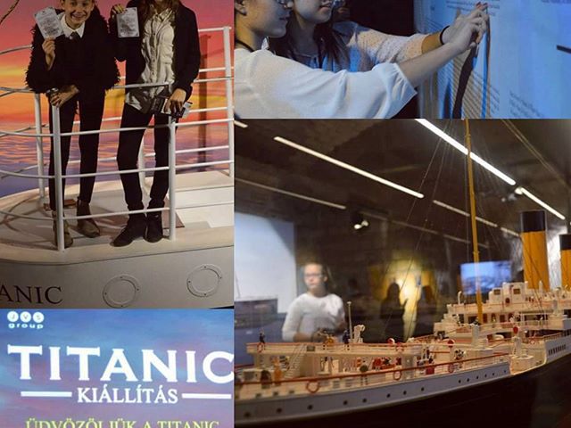 A Titanic kiállításon jártunk #ajrg #gimiblog #gimisek #titanic #kiállítás #hajó