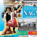 Kék Nefelejcs Nagykőrös újság címlapján @kalmarritaiza & @szrapi - Csárdás, 12.A #ajrg #csárdás #szalagtűző #szalagavató #vargairén
