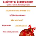 Ne feledjétek holnap is várjuk az adományokat a kutyusok részére 
