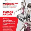 ÉVVÉGI FITNESS BÉRLET AKCIÓ