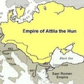 Attila Nagykirályunk Birodalma 450-ben