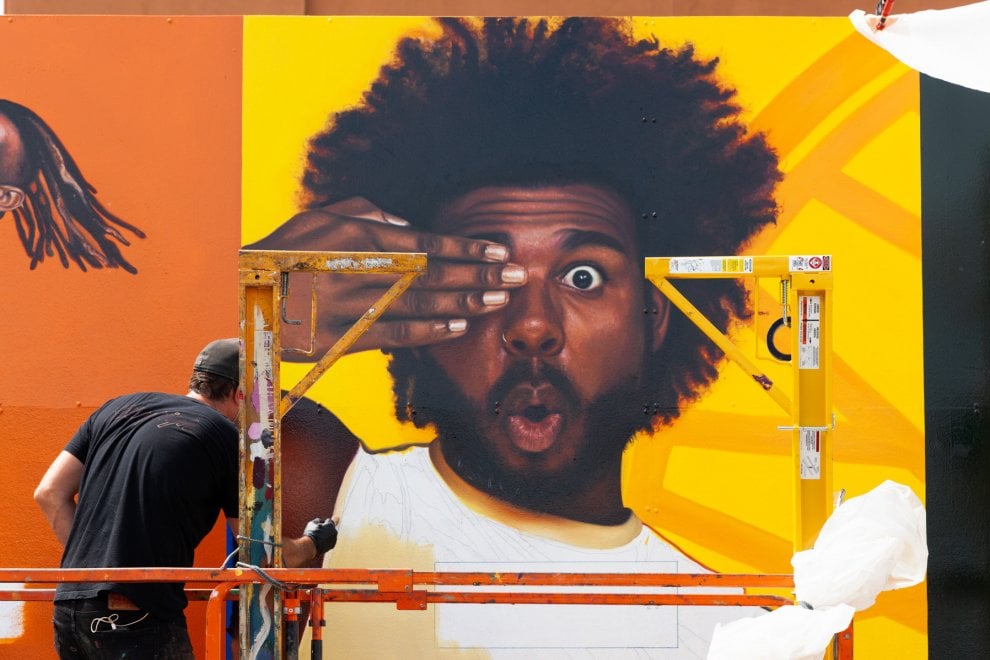 New York-ban visszatér a festett fali reklám