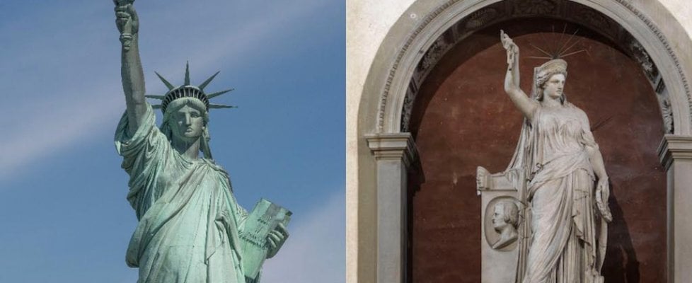 Egy firenzei mű ihlette az amerikai Szabadság-szobrot
