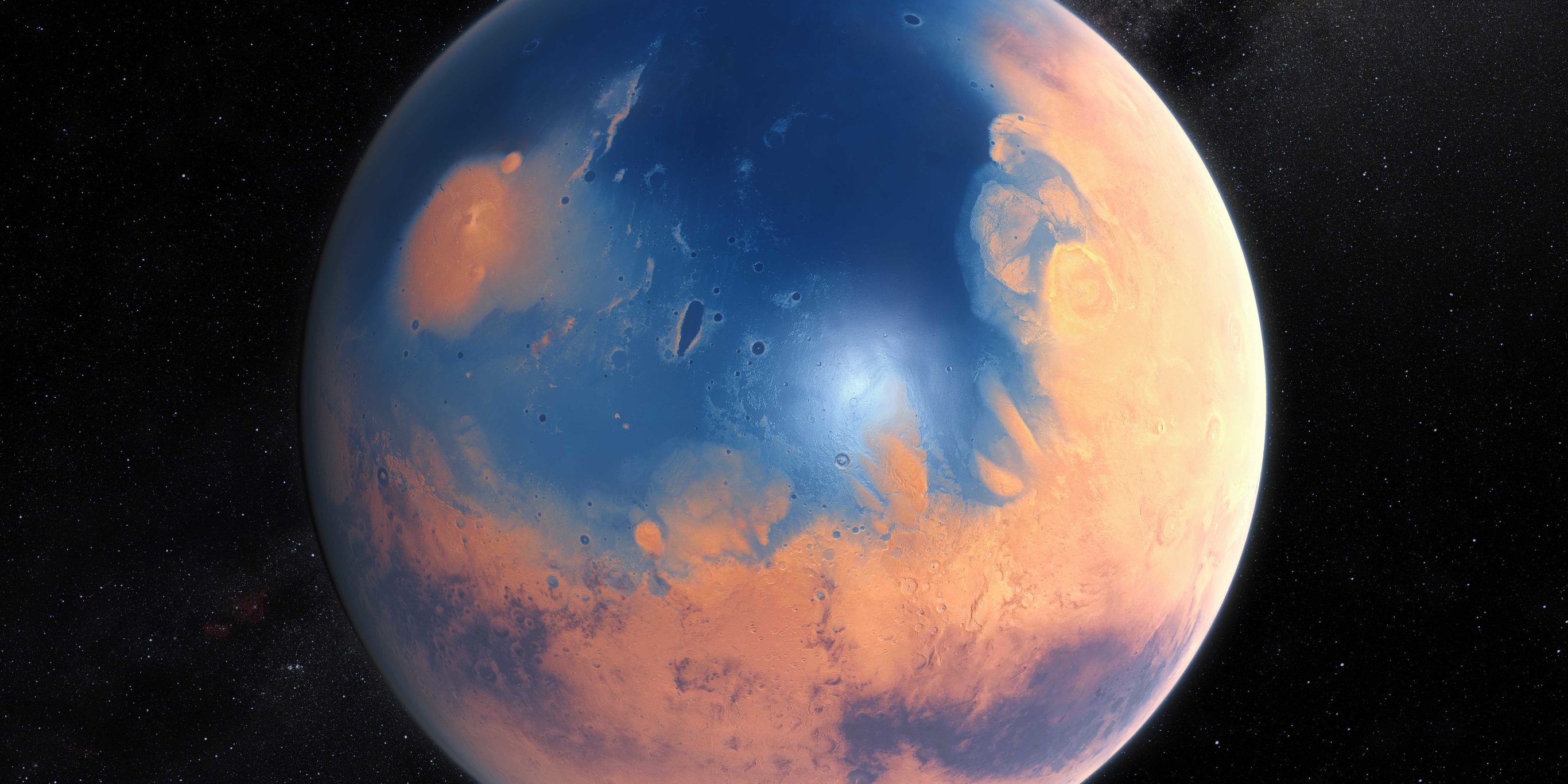Amikor a Mars kék bolygó volt