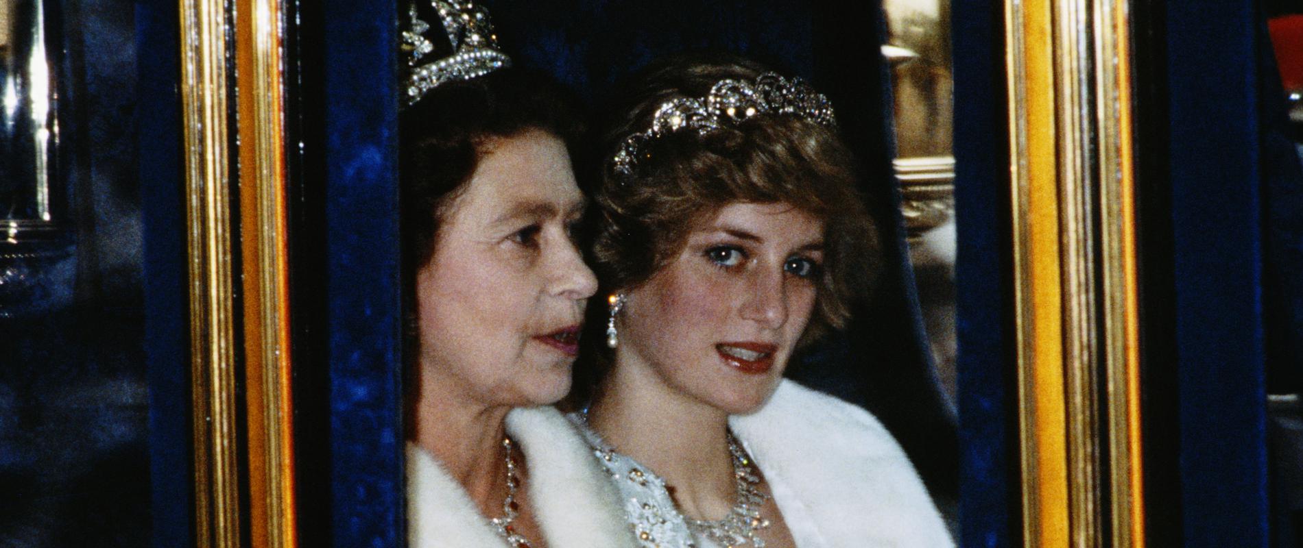 II. Erzsébet és Lady Diana